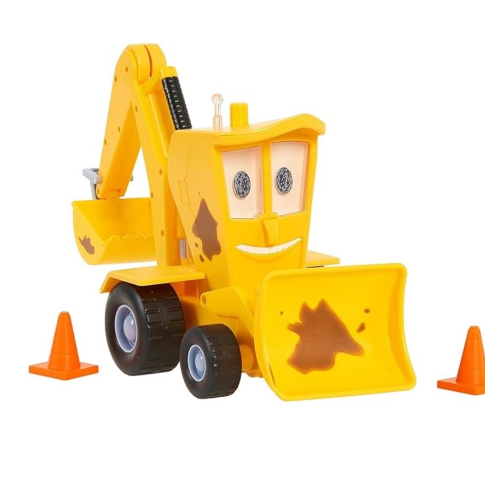 Stinky And Dirty Show Backhoe Loader Toy